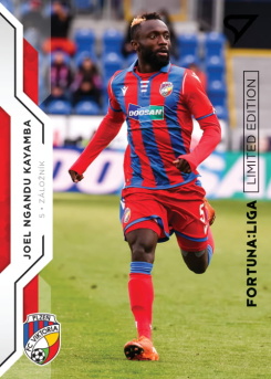 Joel Kayamba Viktoria Plzen SportZoo FORTUNA:LIGA 2020/21 2. serie Black Limited /19 #284