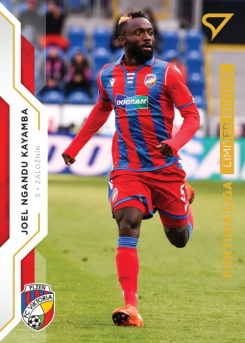 Joel Kayamba Viktoria Plzen SportZoo FORTUNA:LIGA 2020/21 2. serie Gold Limited /99 #284