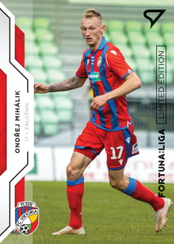 Ondrej Mihalik Viktoria Plzen SportZoo FORTUNA:LIGA 2020/21 2. serie Black Limited /19 #286