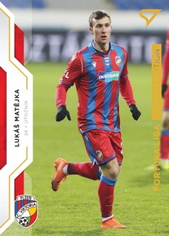 Lukas Matejka Viktoria Plzen SportZoo FORTUNA:LIGA 2020/21 2. serie Gold Limited /99 #288