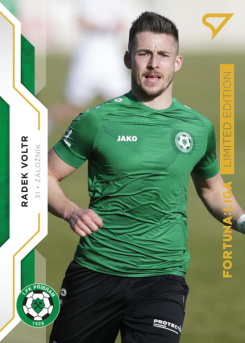 Radek Voltr Pribram SportZoo FORTUNA:LIGA 2020/21 2. serie Gold Limited /99 #232