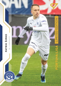 Patrik Simko Slovacko SportZoo FORTUNA:LIGA 2020/21 2. serie Gold Limited /99 #221