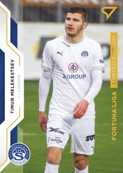 Timur Melekestsev Slovacko SportZoo FORTUNA:LIGA 2020/21 2. serie Gold Limited /99 #225