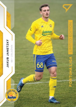 Jakub Janetzky Zlin SportZoo FORTUNA:LIGA 2020/21 2. serie Gold Limited /99 #267