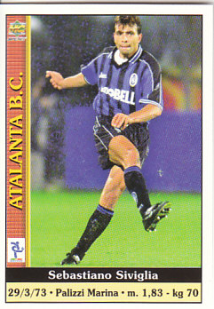 Sebastiano Siviglia Atalanta BC Mundicromo Calcio 2001 #9