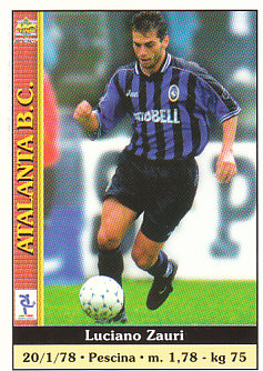Luciano Zauri Atalanta BC Mundicromo Calcio 2001 #17