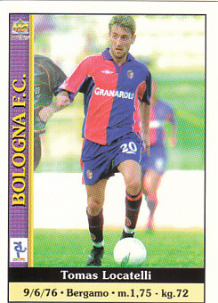 Tomas Locatelli Bologna Mundicromo Calcio 2001 #62