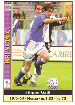 Filippo Galli Brescia Mundicromo Calcio 2001 #79