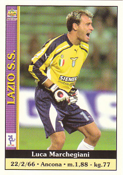 Luca Marchegiani Lazio Roma Mundicromo Calcio 2001 #171