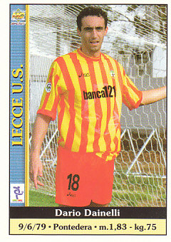 Dario Dainelli Lecce Mundicromo Calcio 2001 #198
