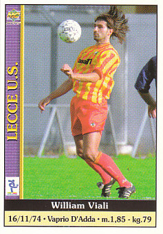 William Viali Lecce Mundicromo Calcio 2001 #204