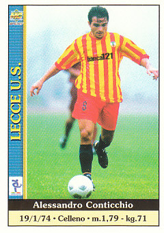 Alessandro Conticchio Lecce Mundicromo Calcio 2001 #206