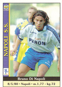 Bruno Di Napoli SSC Napoli Mundicromo Calcio 2001 #253