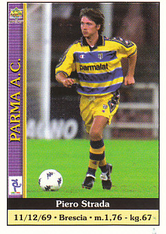 Piero Strada Parma Mundicromo Calcio 2001 #275