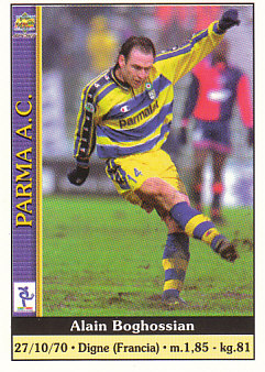 Alain Boghossian Parma Mundicromo Calcio 2001 #278