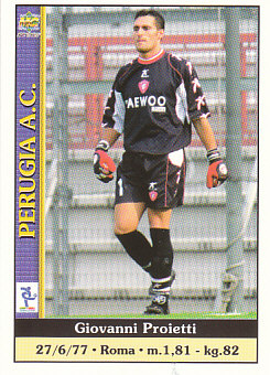 Giovanni Proietti Perugia Mundicromo Calcio 2001 #291