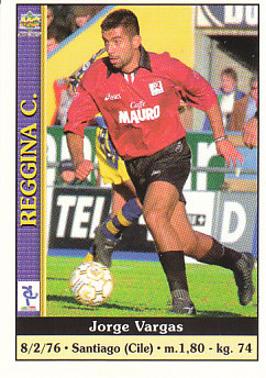 Jorge Vargas Reggina Mundicromo Calcio 2001 #320