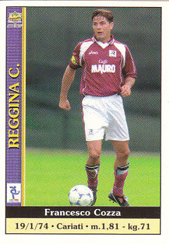 Francesco Cozza Reggina Mundicromo Calcio 2001 #324