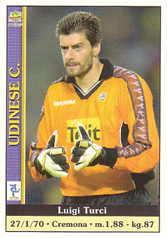 Luigi Turci Udinese Calcio Mundicromo Calcio 2001 #362