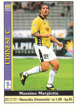 Massimo Margiotta Udinese Calcio Mundicromo Calcio 2001 #382