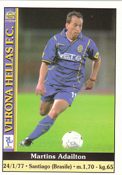 Martins Adailton Verona Mundicromo Calcio 2001 #407