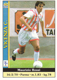 Maurizio Rossi Vicenza Mundicromo Calcio 2001 #427