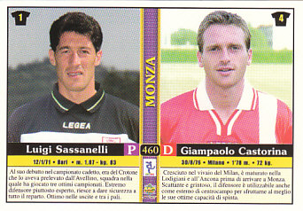 Colombo Alberto/Franco Florio/Luigi Sassanelli/Giampaolo Castorina Monza Mundicromo Calcio 2001 #460