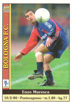 Enzo Maresca Bologna Mundicromo Calcio 2001 Ultima Ora I #500