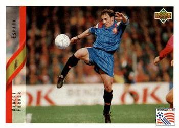 Albert Ferrer Spain Upper Deck World Cup 1994 Eng/Ger #152