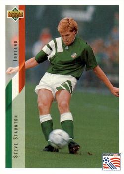 Steve Staunton Republic of Ireland Upper Deck World Cup 1994 Eng/Ger #173