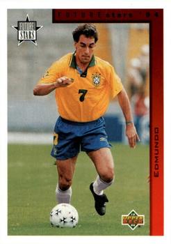Edmundo Brazil Upper Deck World Cup 1994 Eng/Ger Future Stars #227