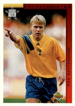 Par Zetterberg Sweden Upper Deck World Cup 1994 Eng/Ger Future Stars #243