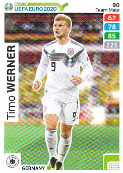 Timo Werner Germany Panini Road to EURO 2020 #90