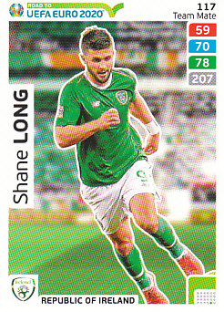 Shane Long Republic of Ireland Panini Road to EURO 2020 #117