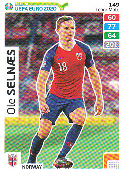 Ole Selnas Norway Panini Road to EURO 2020 #149