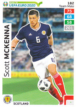 Scott McKenna Scotland Panini Road to EURO 2020 #182
