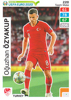 Oguzhan Ozyakup Turkey Panini Road to EURO 2020 #220