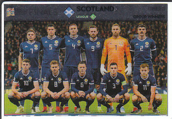 Team Photo (Scotland) Scotland Panini Road to EURO 2020 UEFA Nations League #UNL10